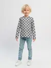 Детский лонгслив / Костюм в клетку