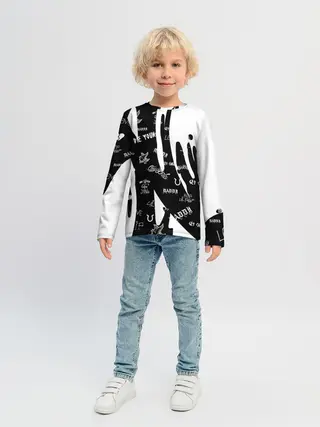 Детский лонгслив / Lil Peep