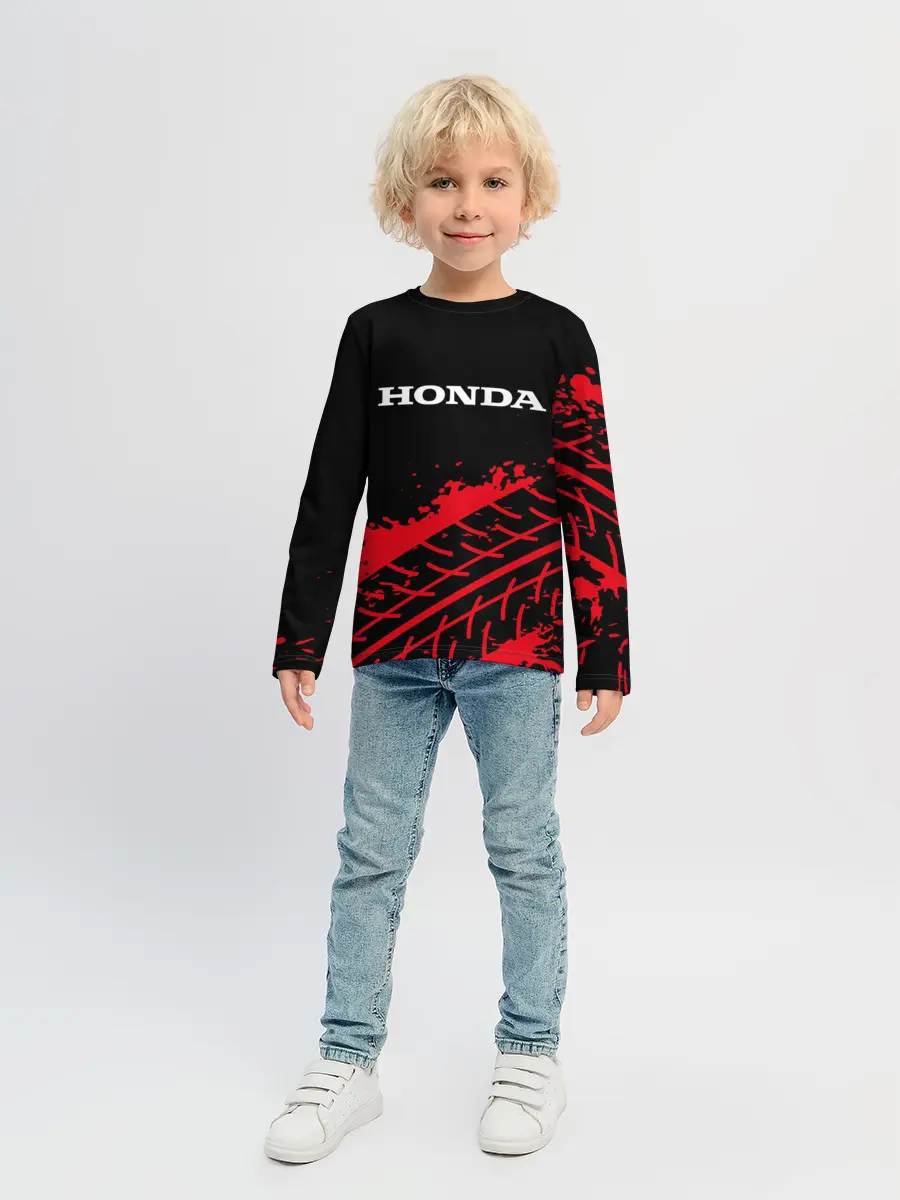 Детский лонгслив / HONDA / ХОНДА