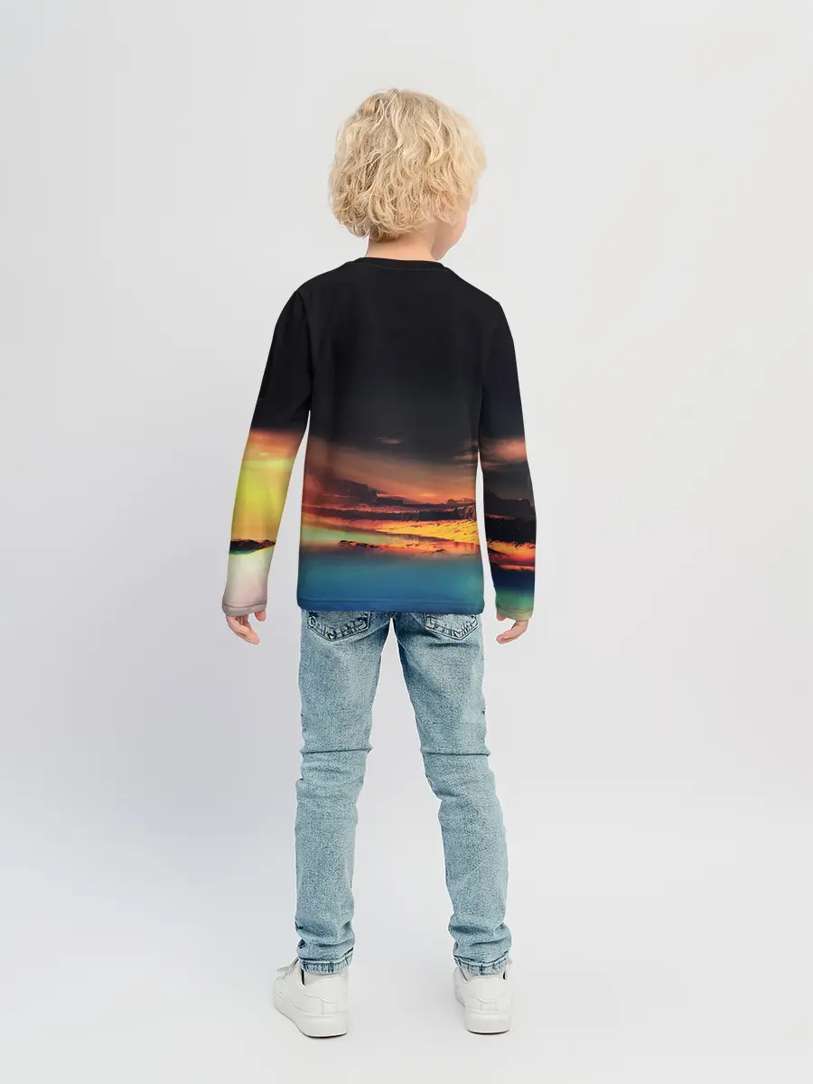 Детский лонгслив / Марс