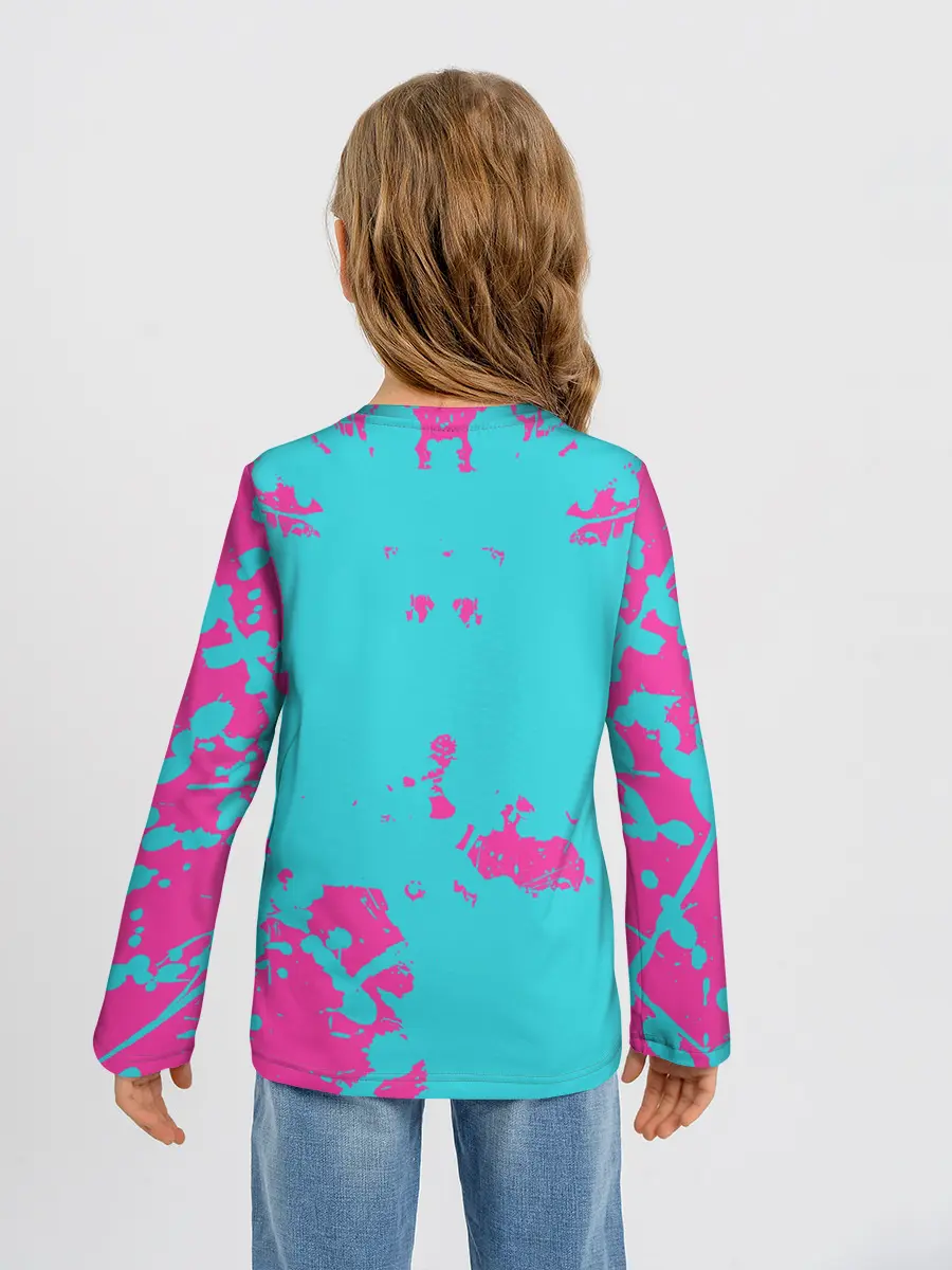 Детский лонгслив / Fall Guys: Ultimate Knockout