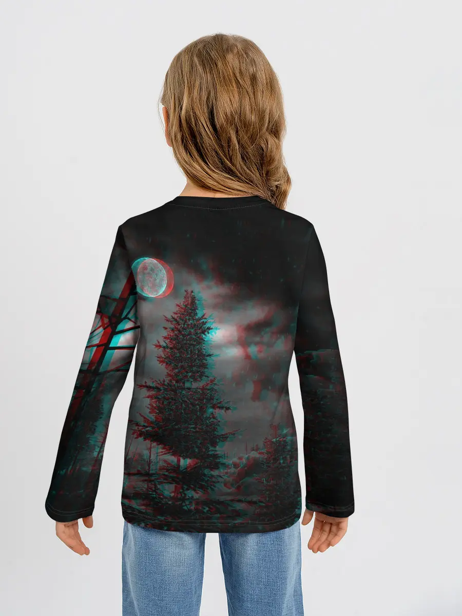 Детский лонгслив / Siren Head Horror