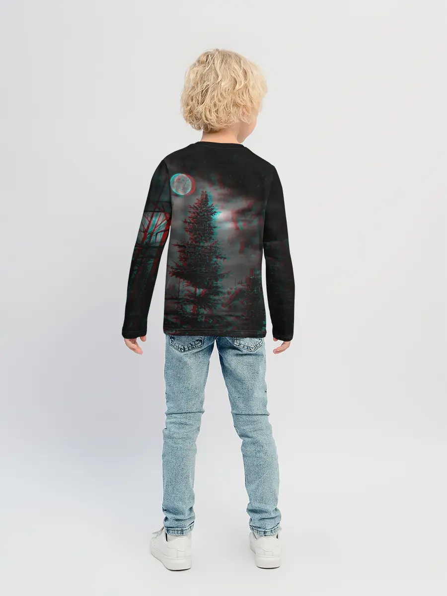 Детский лонгслив / Siren Head Horror