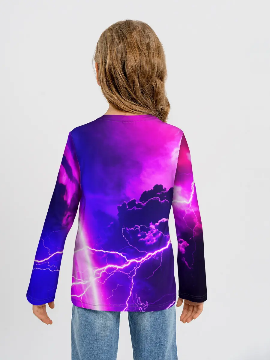 Детский лонгслив / Гроза
