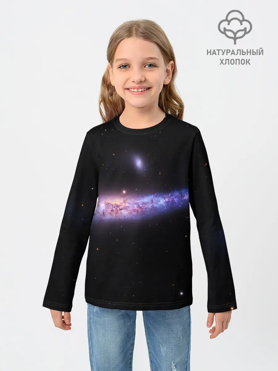 Детский лонгслив / Скопление звезд