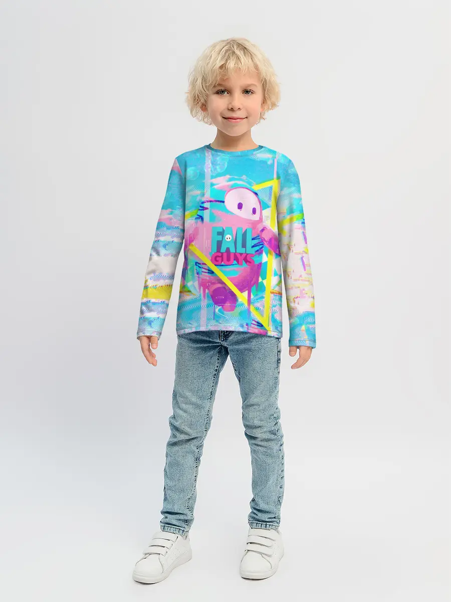 Детский лонгслив / Fall Guys
