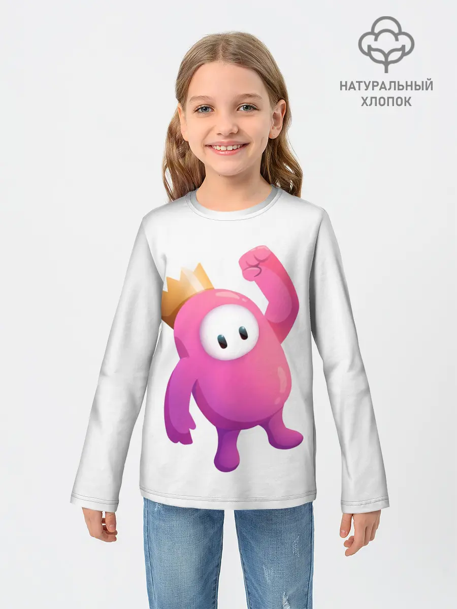 Детский лонгслив / Fall Guys