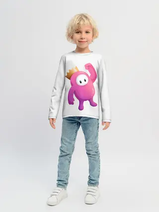 Детский лонгслив / Fall Guys