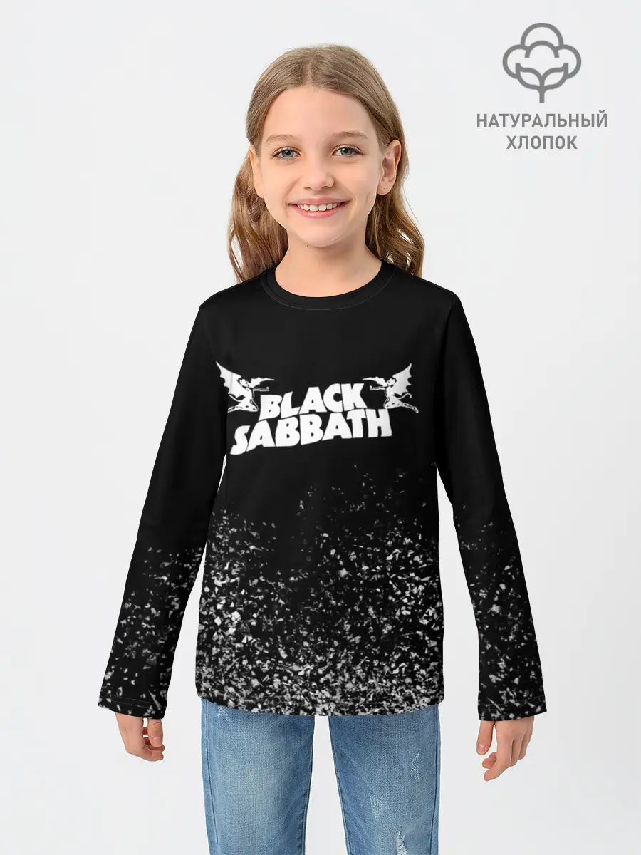 Детский лонгслив / Black Sabbath
