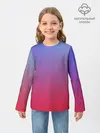 Детский лонгслив / ЯРКИЙ ГРДИЕНТ