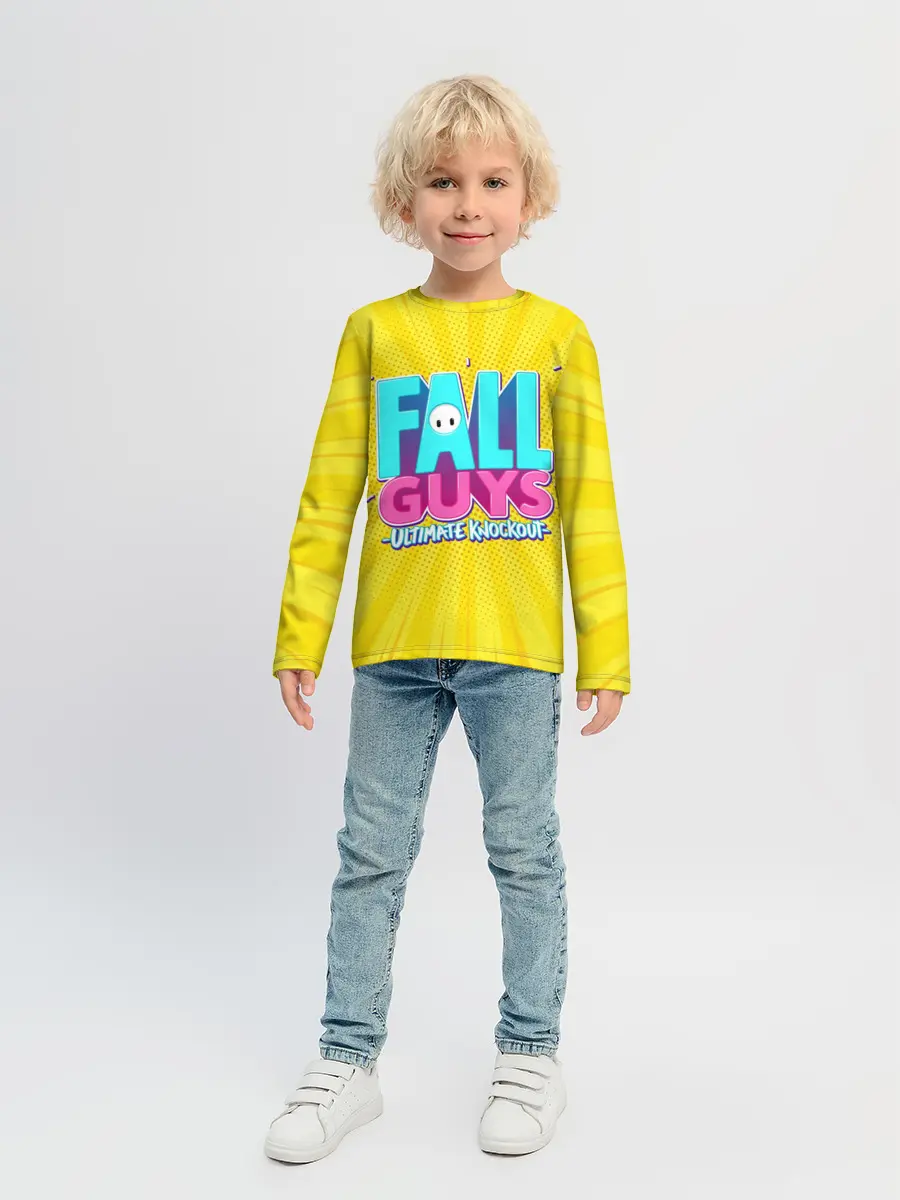 Детский лонгслив / Fall Guys
