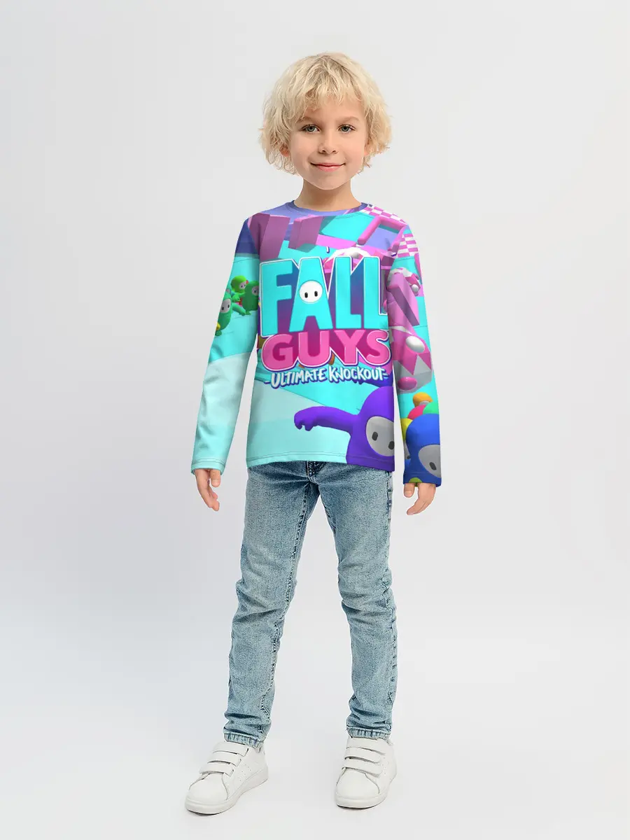 Детский лонгслив / Fall Guys