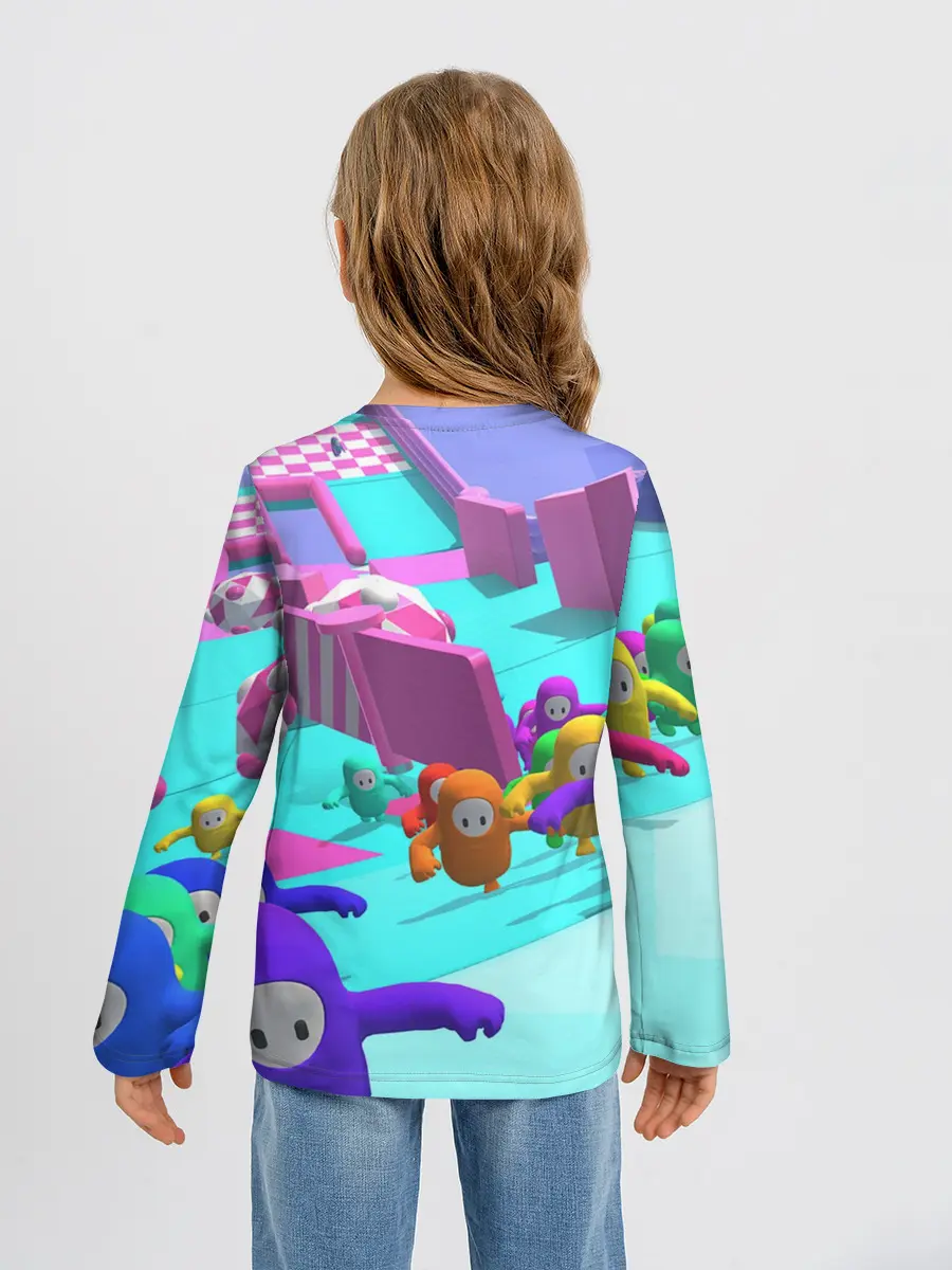 Детский лонгслив / Fall Guys