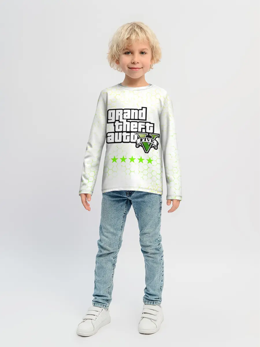 Детский лонгслив / GTA 5 / ГТА 5