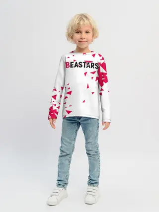 Детский лонгслив / Beastars треугольники