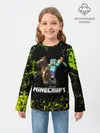 Детский лонгслив / Minecraft / Майнкрафт
