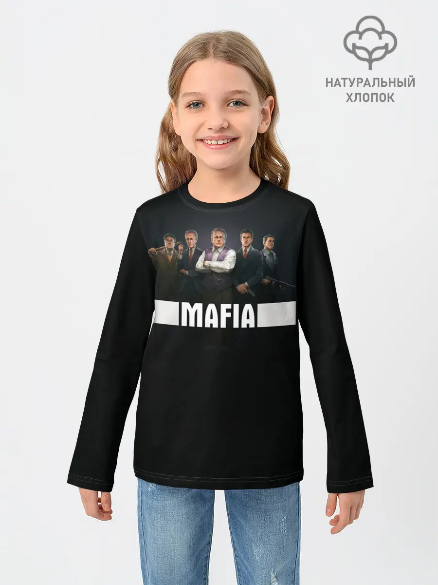 Детский лонгслив / Mafia