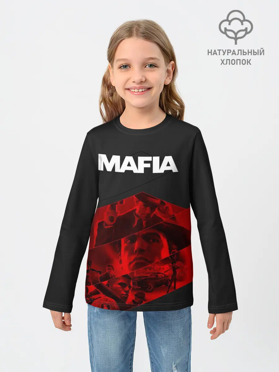 Детский лонгслив / Mafia