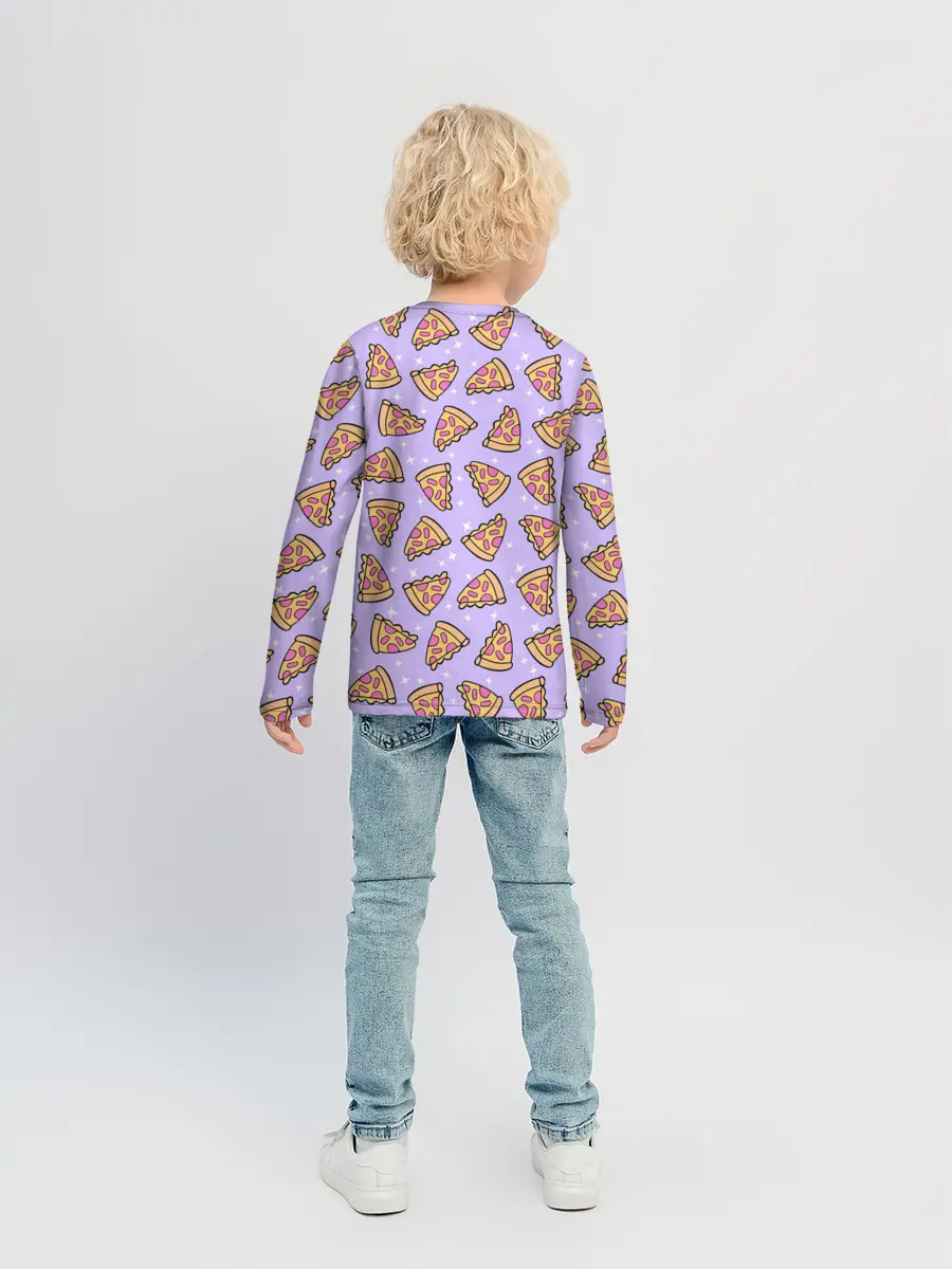 Детский лонгслив / ВОЛШЕБНАЯ ПИЦЦА