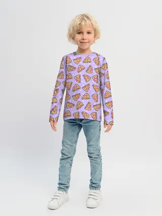 Детский лонгслив / ВОЛШЕБНАЯ ПИЦЦА
