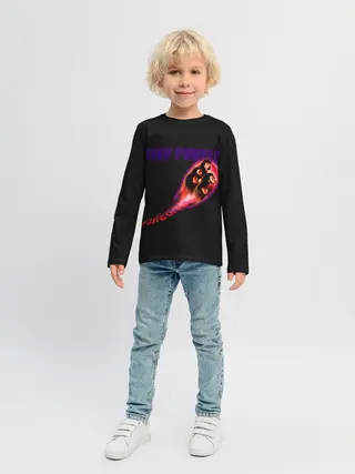 Детский лонгслив / Deep Purple
