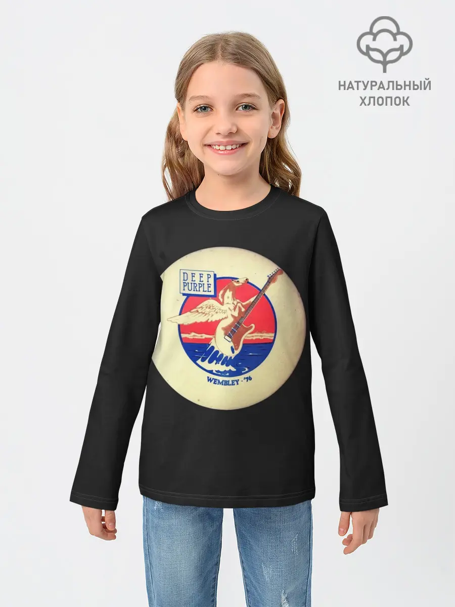 Детский лонгслив / Deep Purple
