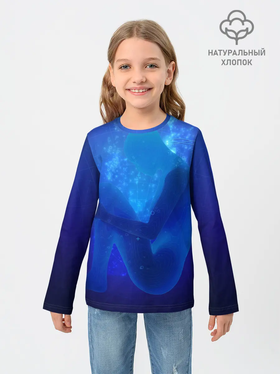 Детский лонгслив / Human Genesis