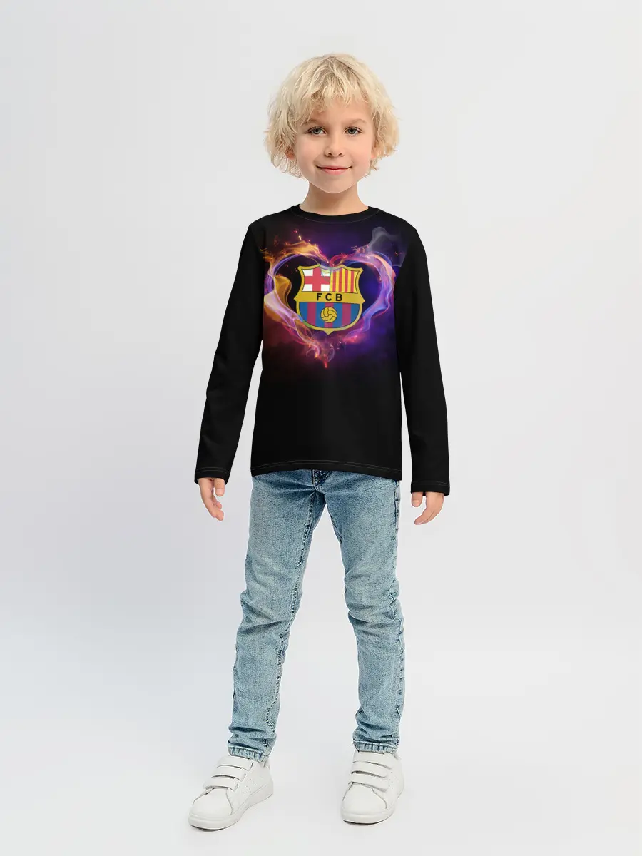 Детский лонгслив / Barcelona