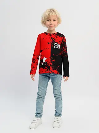 Детский лонгслив / COUNTER STRIKE