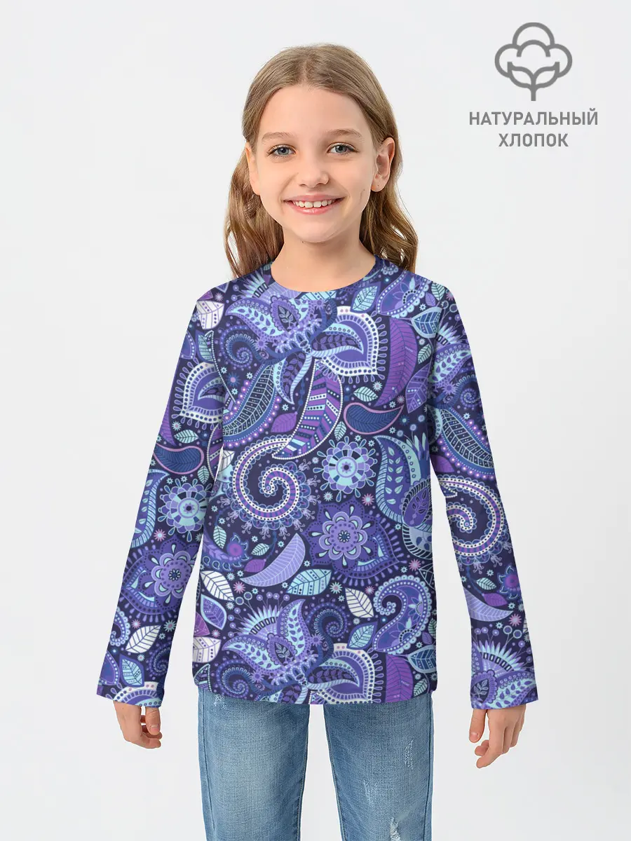 Детский лонгслив / ВОСТОЧНЫЙ УЗОР