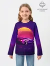 Детский лонгслив / Ретро Футуризм