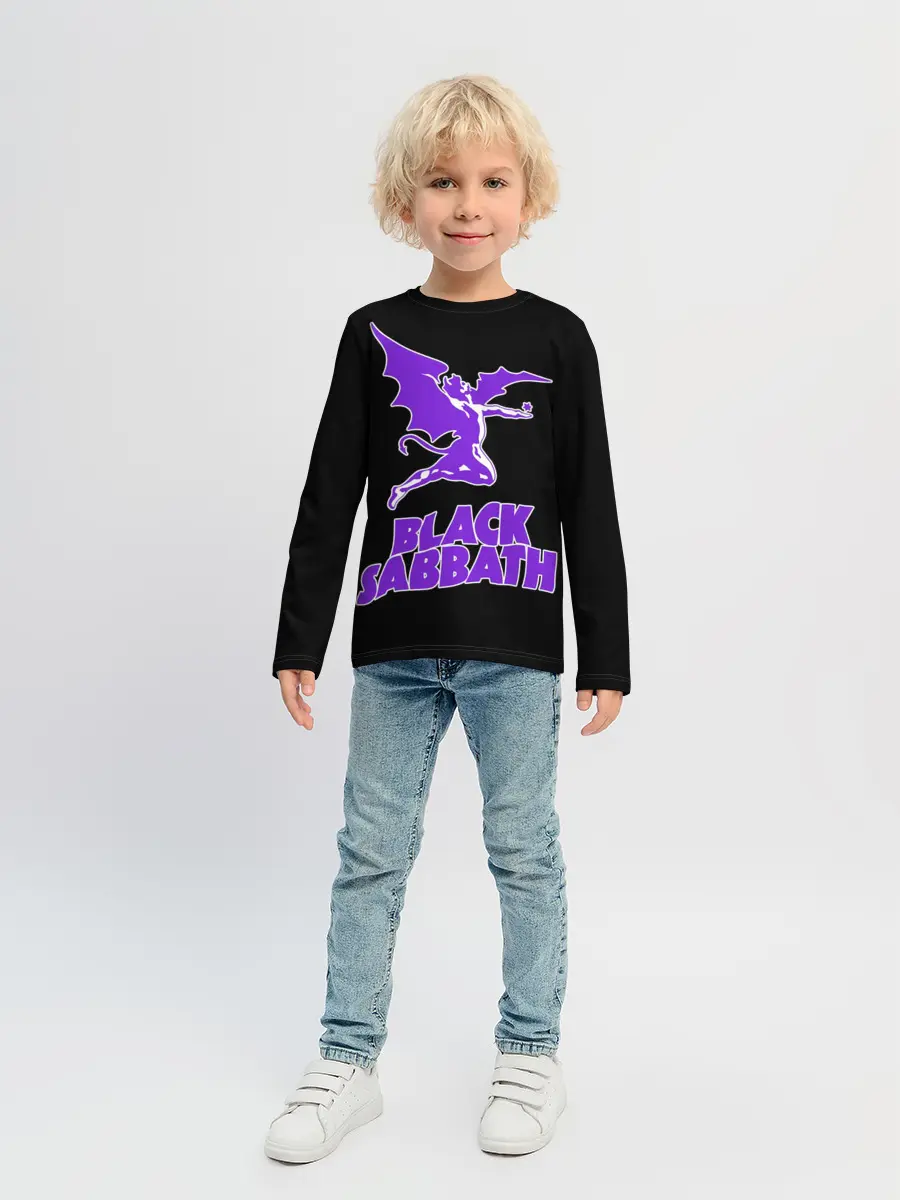 Детский лонгслив / Black Sabbath