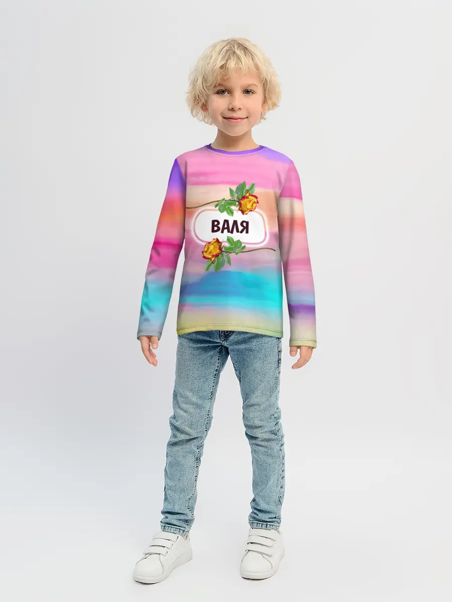 Детский лонгслив / Валентина