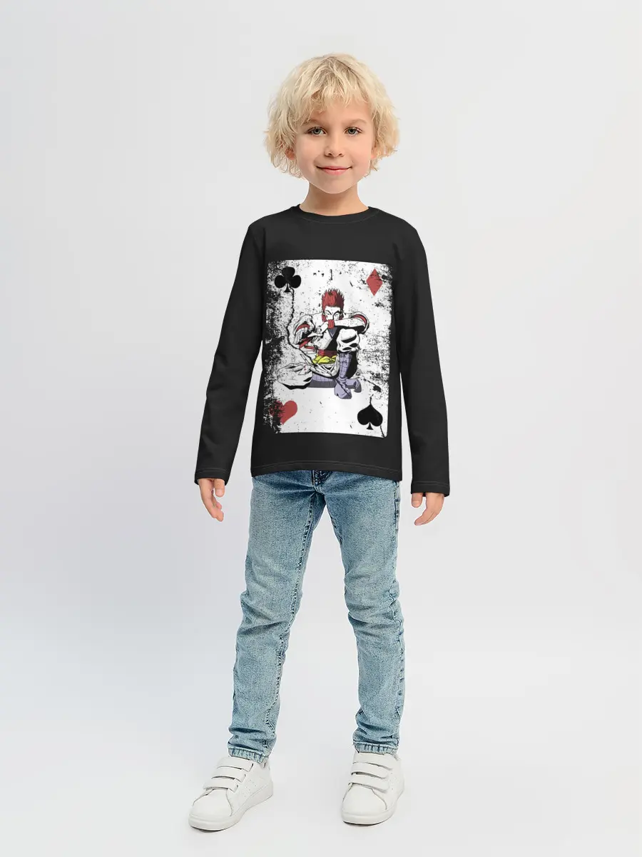 Детский лонгслив / Карта HH