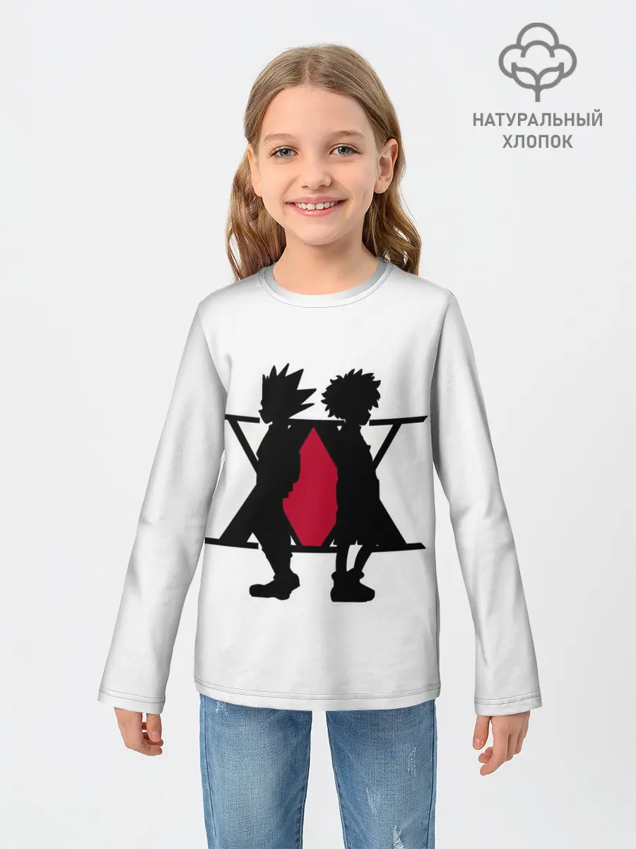 Детский лонгслив / XX Гон Фрикс и Киллуа Золдик