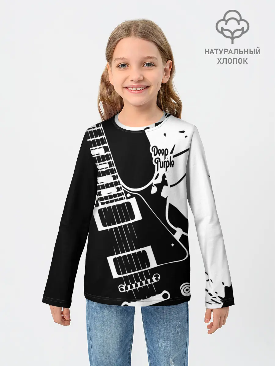 Детский лонгслив / Deep Purple