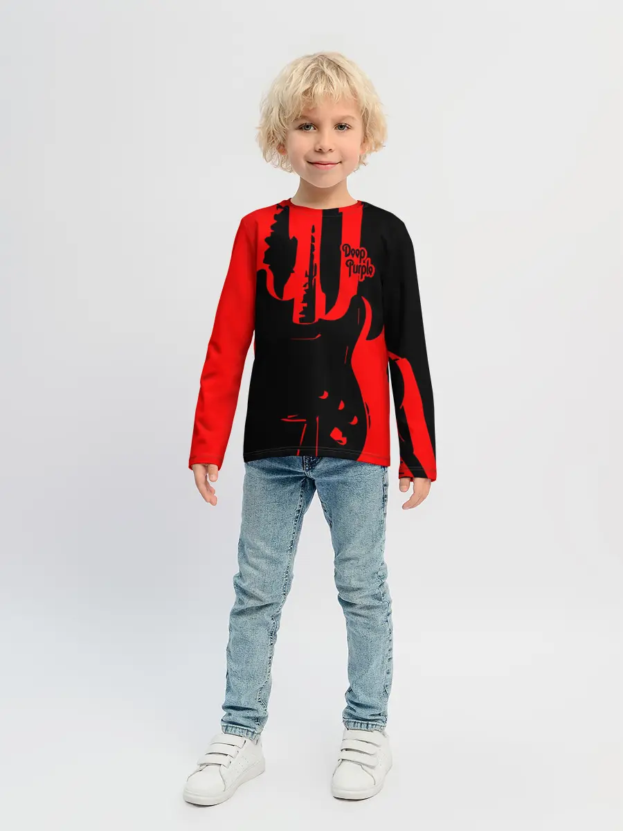 Детский лонгслив / Deep Purple