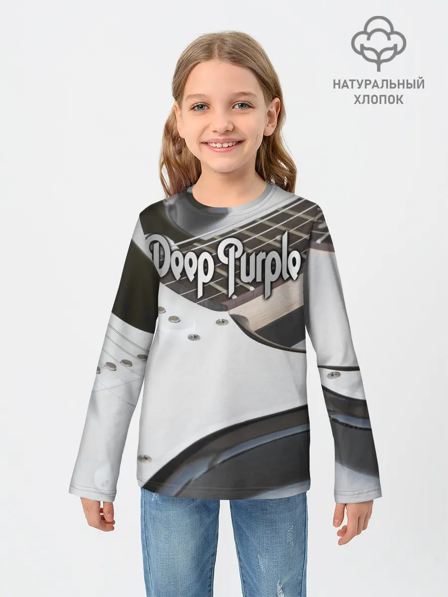 Детский лонгслив / Deep Purple