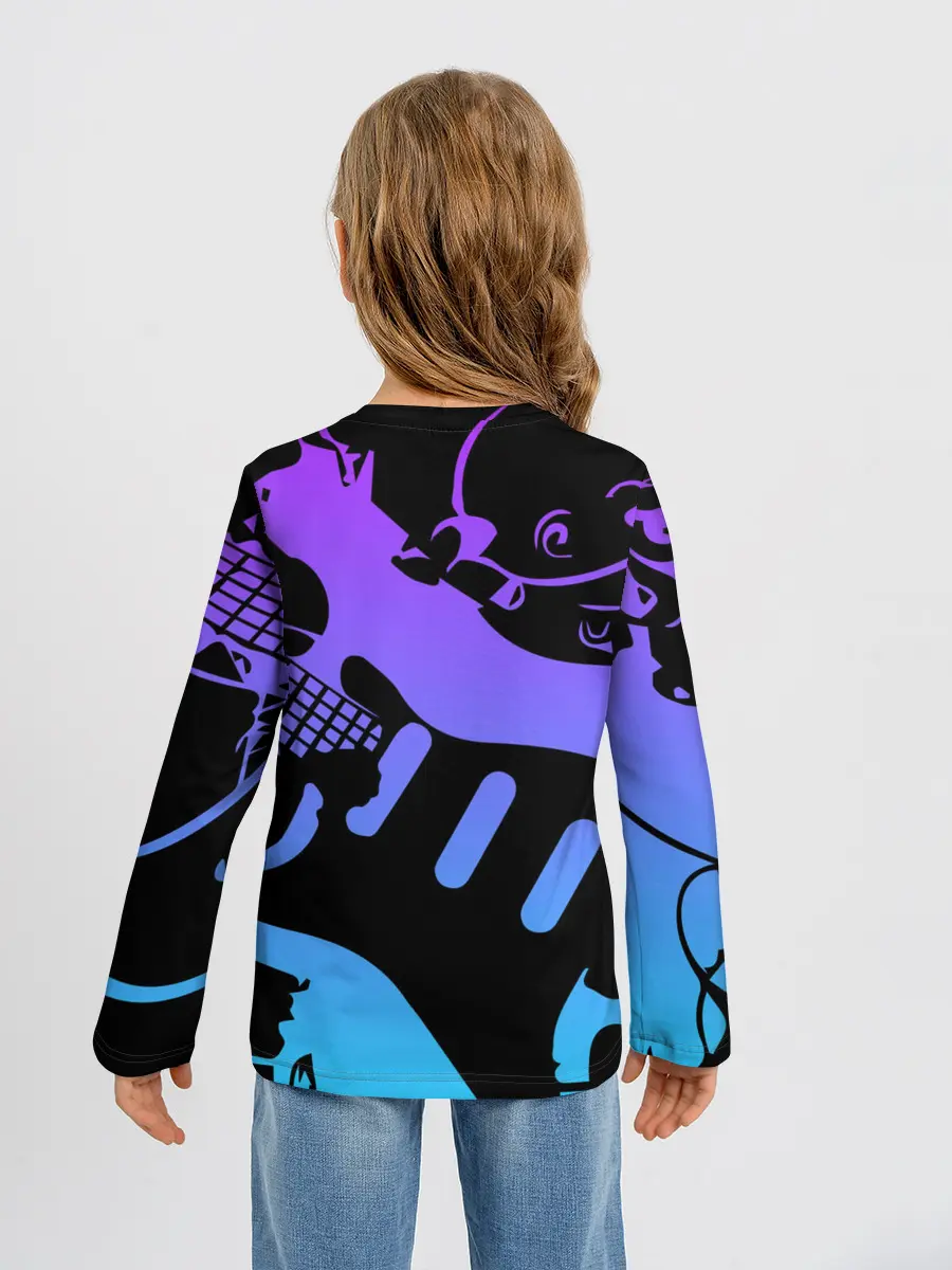 Детский лонгслив / Deep Purple