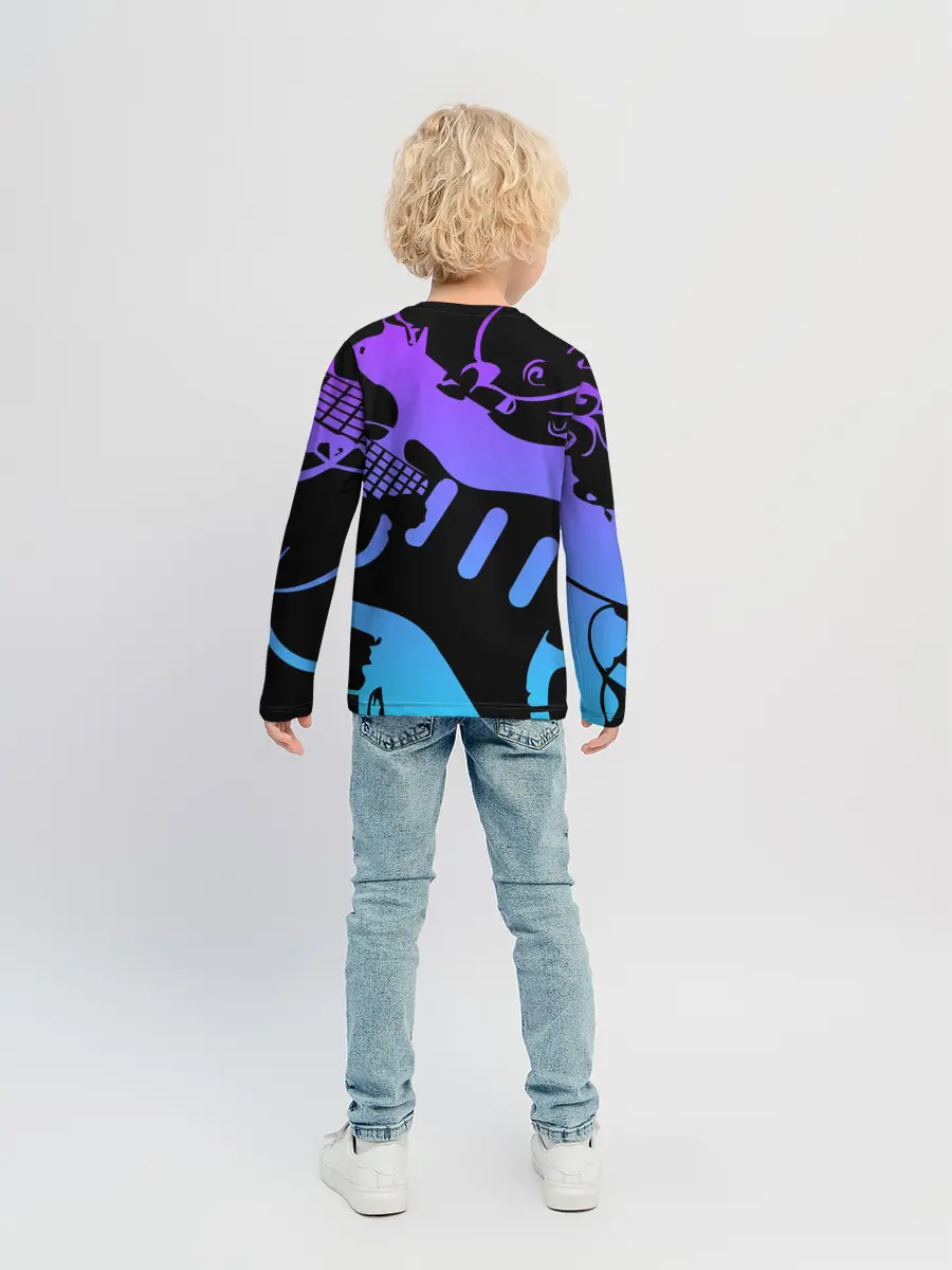 Детский лонгслив / Deep Purple