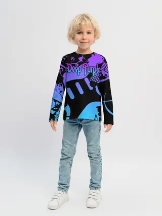 Детский лонгслив / Deep Purple
