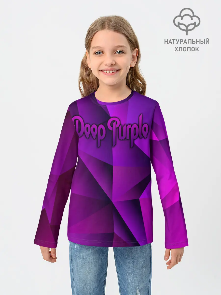 Детский лонгслив / Deep Purple