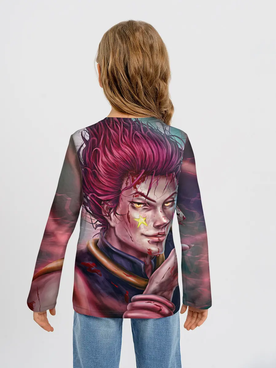 Детский лонгслив / Хисока Мороу реалистичный арт