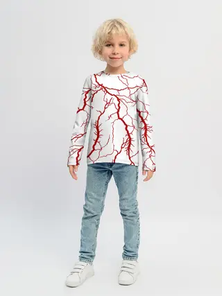 Детский лонгслив / Сосуды