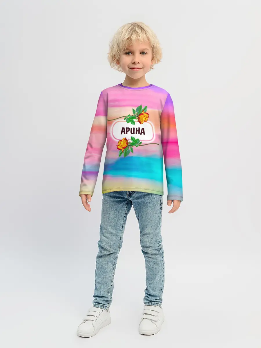 Детский лонгслив / Арина