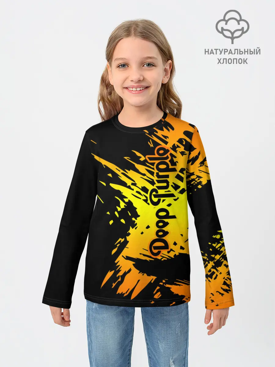 Детский лонгслив / Deep Purple