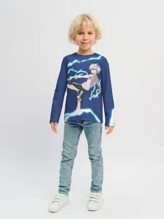 Детский лонгслив / Молния HH Киллуа Золдик