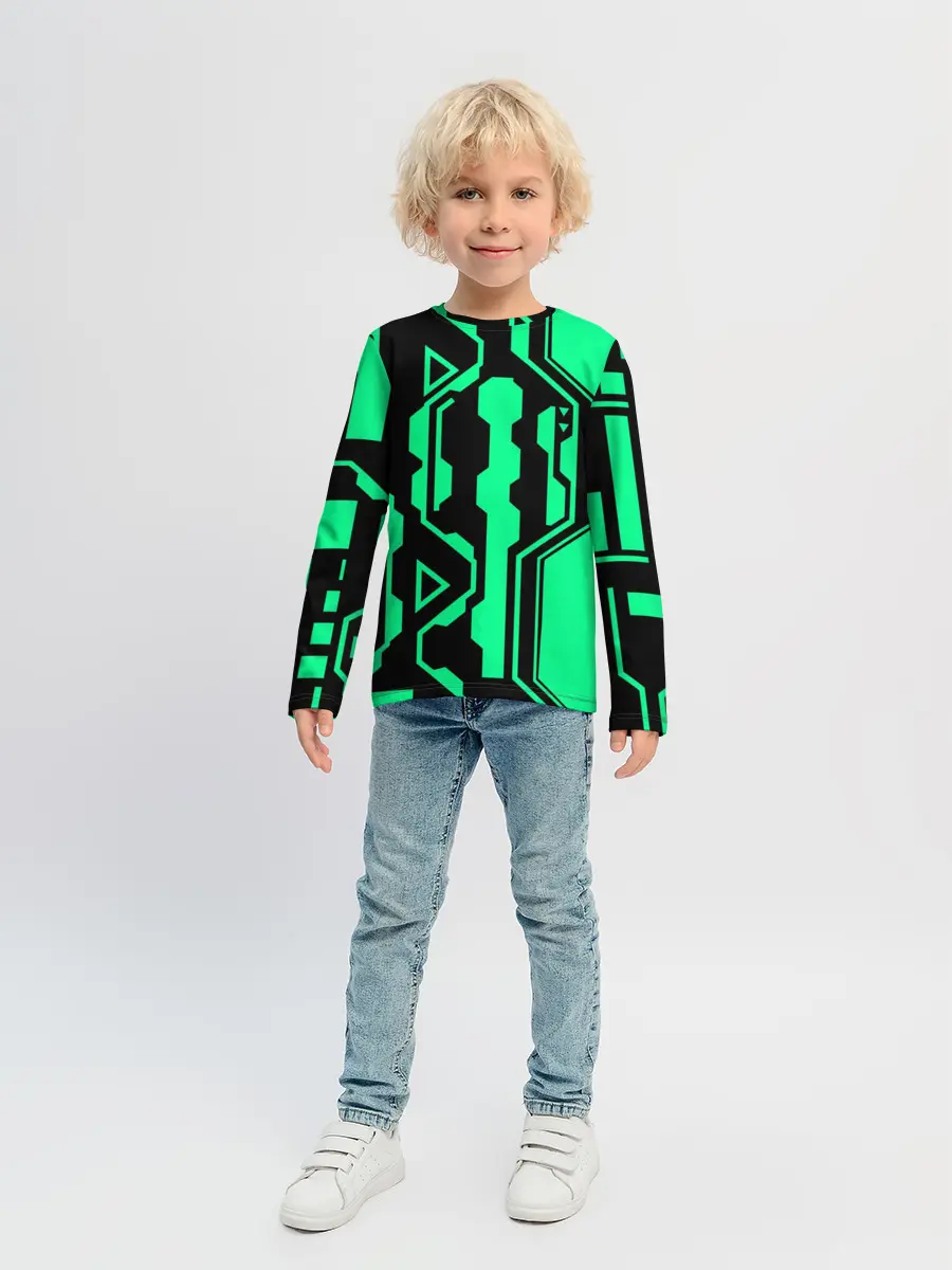 Детский лонгслив / КИБЕРПАНК