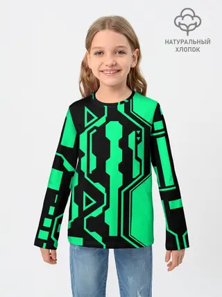 Детский лонгслив / КИБЕРПАНК
