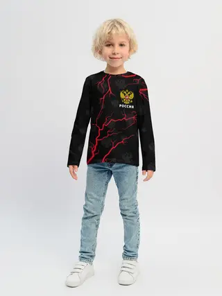 Детский лонгслив / РОССИЯ / RUSSIA